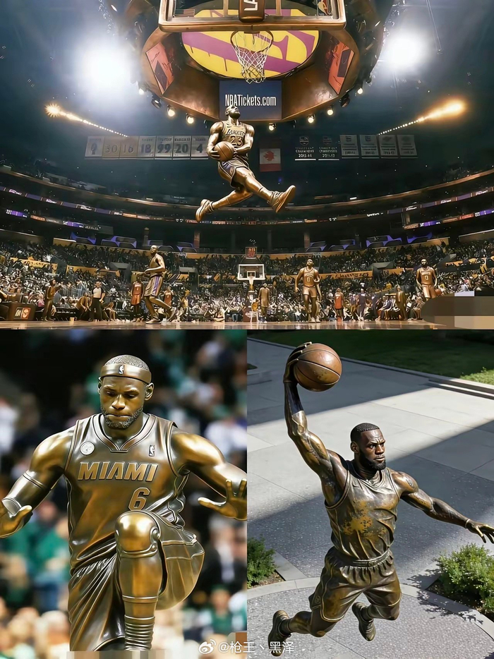 詹姆斯退役倒计时，骑士热火湖人谁将为其立雕像|体育赛事讨论|迈阿密热火队|克利夫兰骑士队|球队历史荣誉|洛杉矶湖人队_新浪新闻